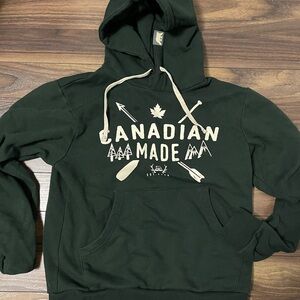 Green Canadian Made Hoodie